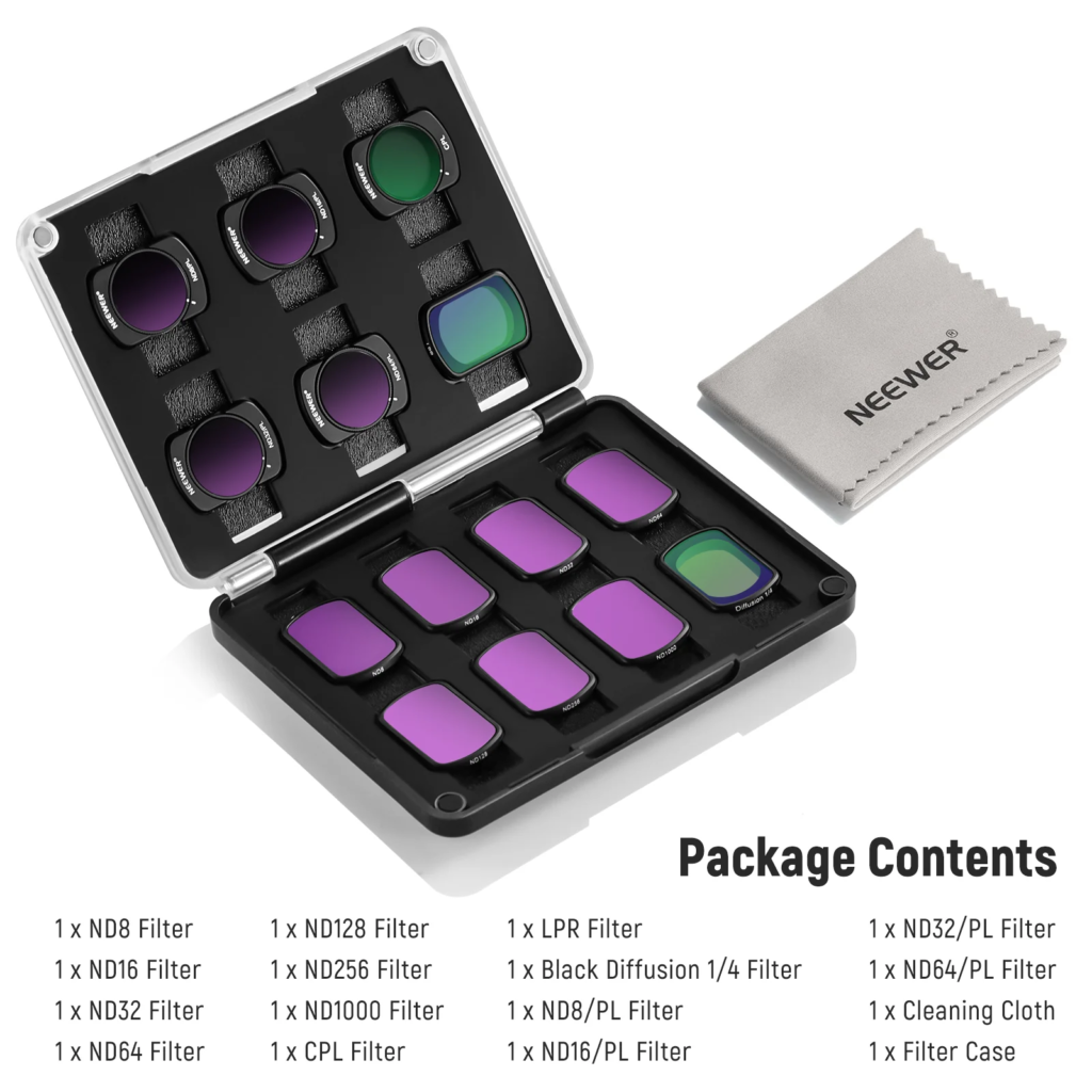 Filter ND NEEWER untuk kamera DJI Pocket 3 atau Aksesoris filter magnetik DJI Pocket 3
