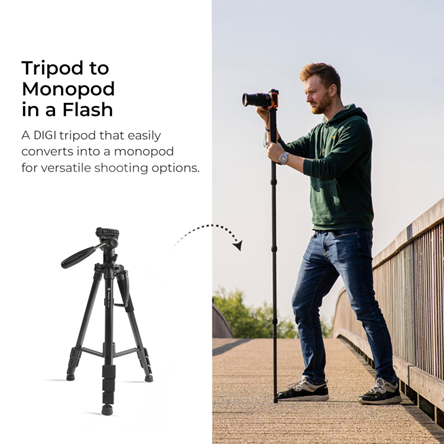 Rekomendasi tripod flat lay murah Fotopro DIGI-1003 untuk foto produk
